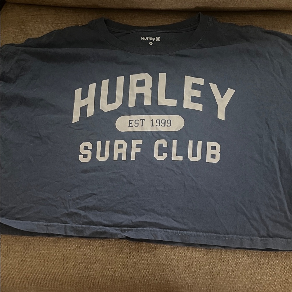 Hurley Blue Surf Club Crop Top